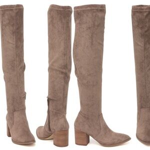 Women's dolce vita trude Tan Knee-High Boots-taupe